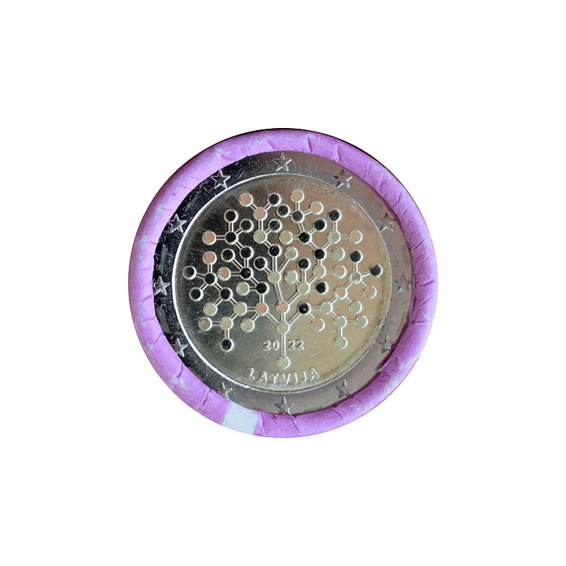 2 Euro Lotyšsko 2022 - Finančná gramotnosť