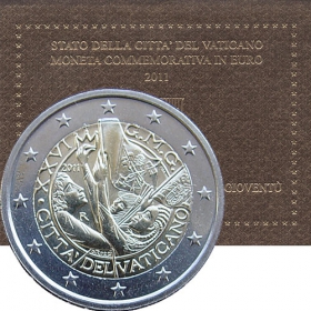 2 Euro Vatikán 2011 - Svetový deň mládeže v Madride
