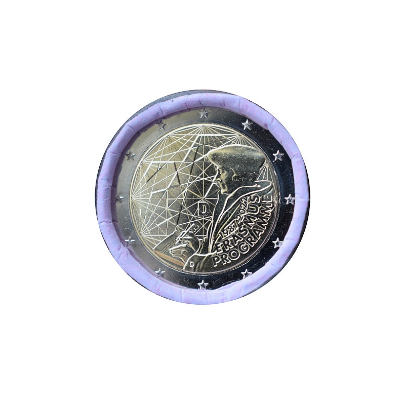 2 Euro Nemecko "D" 2022 - Erasmus
