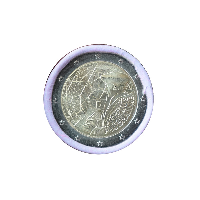 2 Euro Nemecko "J" 2022 - Erasmus