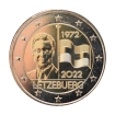 2 Euro Luxembursko 2022 - Vlajka Luxemburska