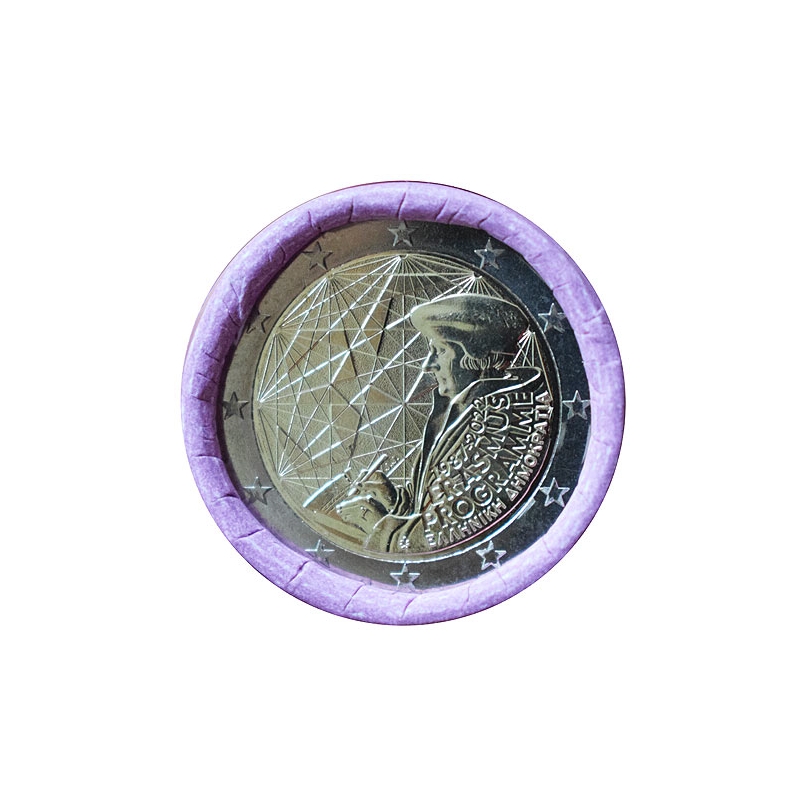 2 Euro Grécko 2022 - Erasmus