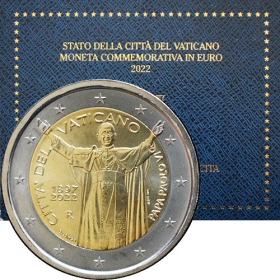 2 Euro Vatikán 2022 - Pápež Pavol VI.