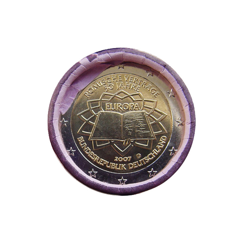2 Euro Nemecko "D" 2007 - Rímska zmluva