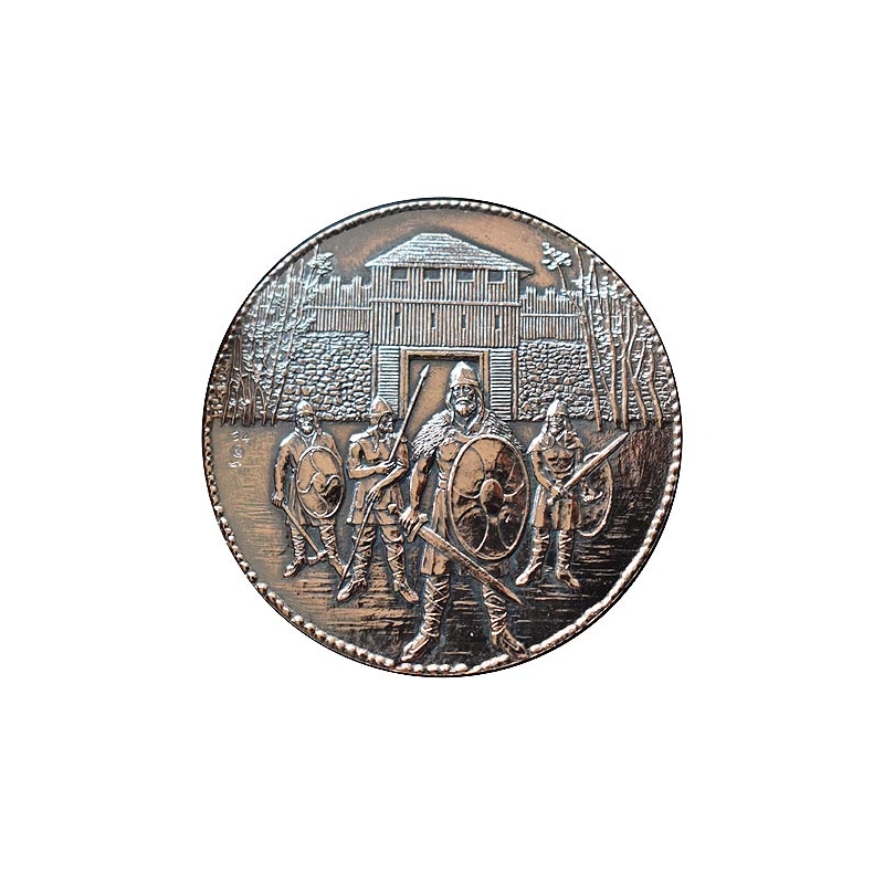 Medal Pribina (10-dukát) - red gold