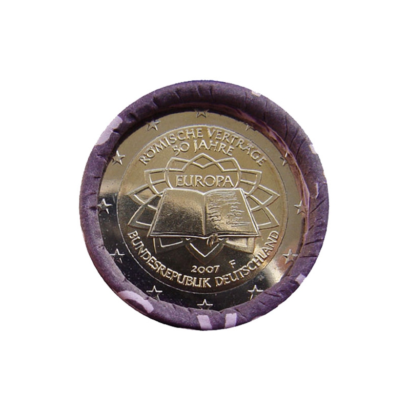 2 Euro Nemecko "F" 2007 - Rímska zmluva