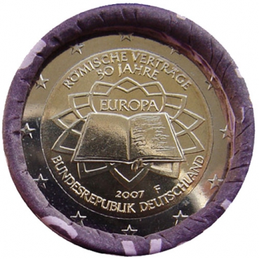 2 Euro Nemecko "F" 2007 - Rímska zmluva
