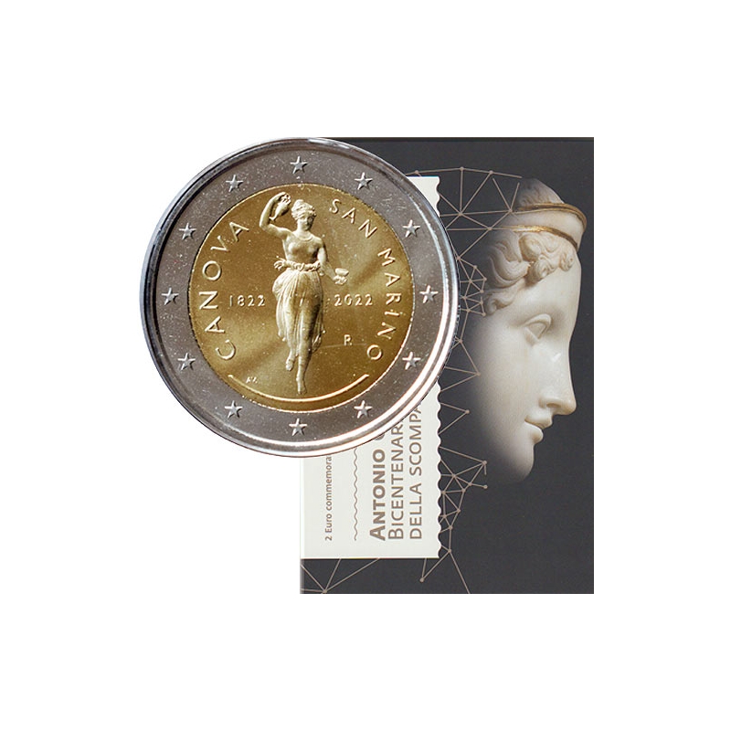 2 Euro San Maríno 2022 - Antonio Canova
