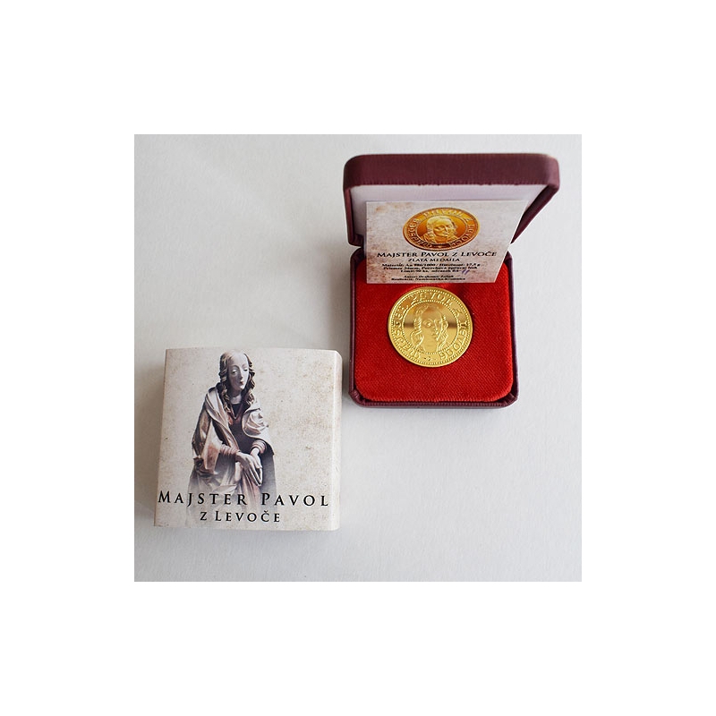 Zlatá medaila Madona z Levoče (5-Dukát)