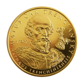 Zlatá medaila Matúš Čák Trenčiansky (5-Dukát)