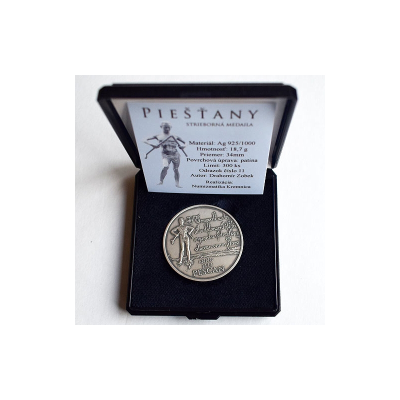 Silver medal Piestany - Patinated