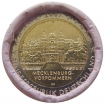 2 Euro Nemecko "G" 2007 - Meklenbursko-Predpomoransko: Zámok Schwerin