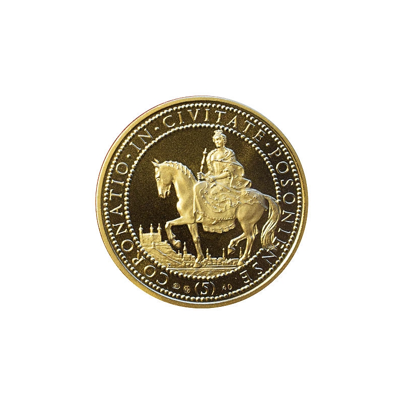 Zlatá medaila Mária Terézia (5-dukát)