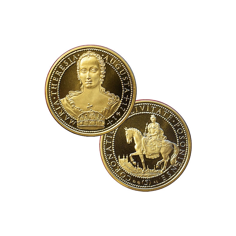 Zlatá medaila Mária Terézia (5-dukát)