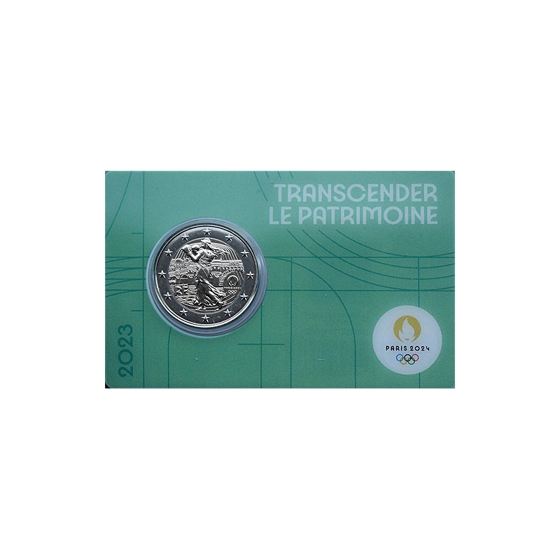 2 Euro Francúzsko 2023 -  Letné olympijské hry Paríž 2024 (1/5)