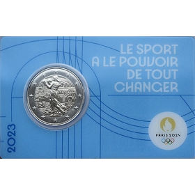 2 Euro Francúzsko 2023 - Letné olympijské hry Paríž 2024 (4/5)