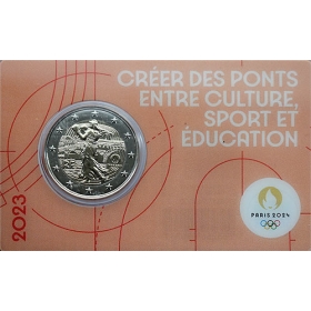 2 Euro Francúzsko 2023 - Letné olympíjske hry Paríž 2024 (5/5)