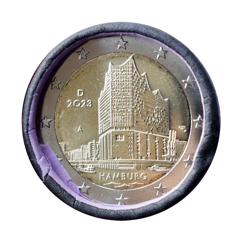 2 Euro Nemecko "A" 2023 - Hamburg