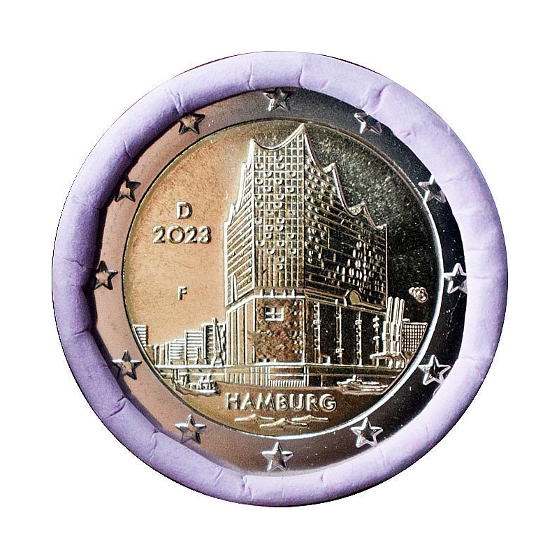 2 Euro Nemecko "F" 2023 - Hamburg