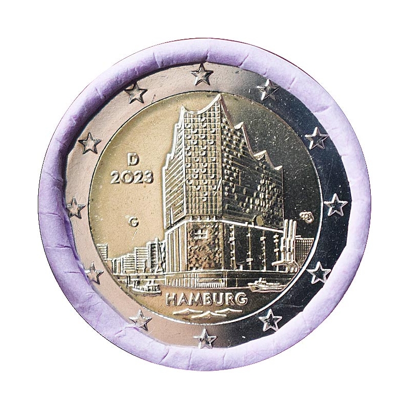 2 Euro Nemecko "G" 2023 - Hamburg