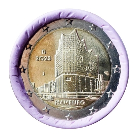 2 Euro Germany "J" 2023 - Hamburg