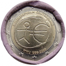 2 Euro / 2009 - Germany - Economic and Monetary Union 'J'