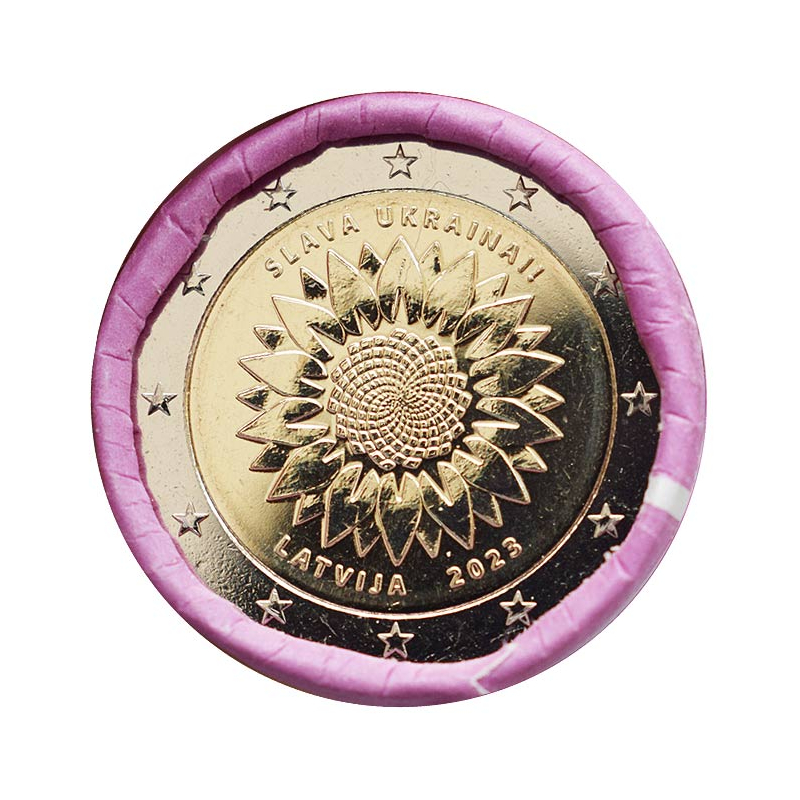 2 Euro Latvia 2023 - Sunflower