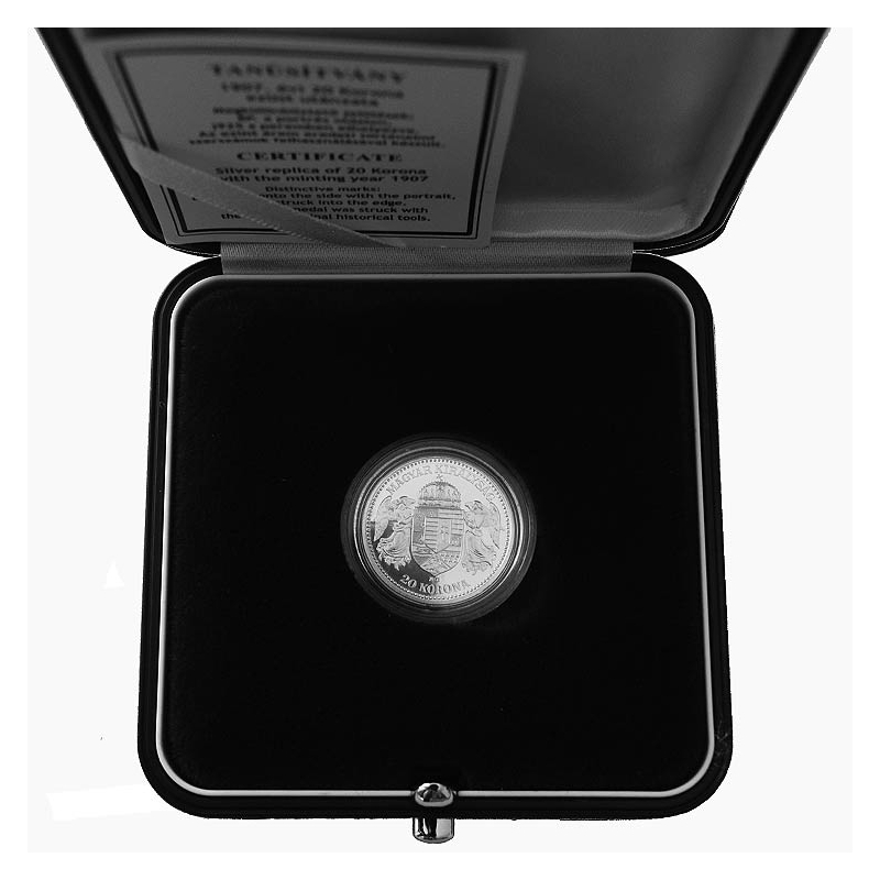 Silver 20 Korona 1907 emperor Francis Joseph I