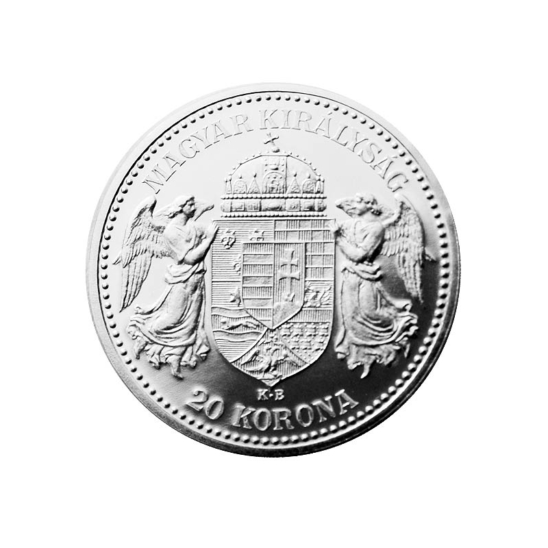 Silver 20 Korona 1907 emperor Francis Joseph I