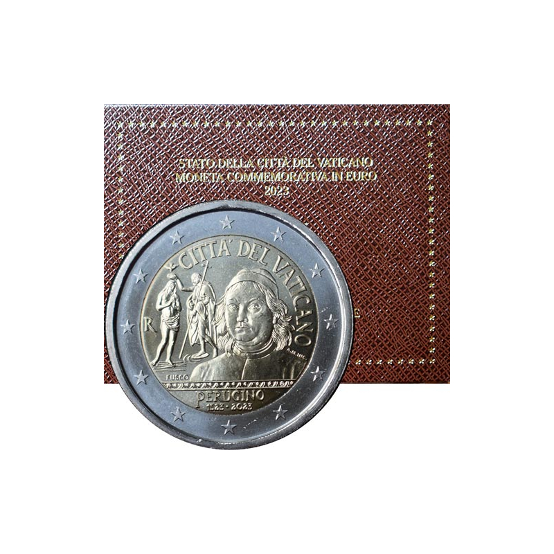 2 Euro Vatikán 2023 - Pietro Perugino