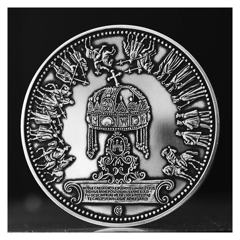 Strieborné medaily Galéria panovníkov korunovaných v Bratislave a ich manželky