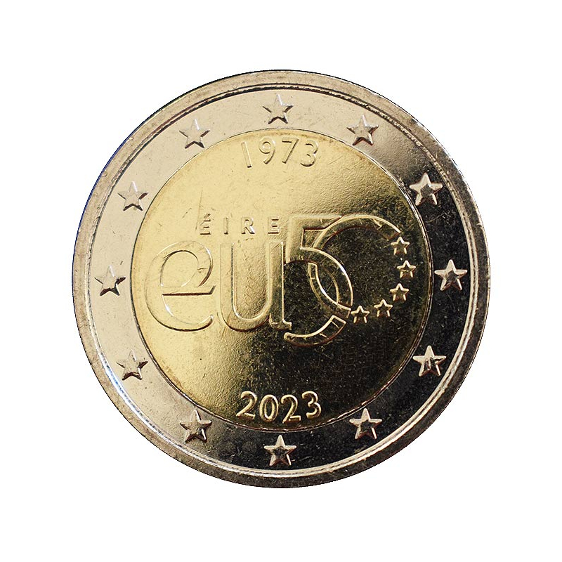 2 Euro Írsko 2023 - Členstvo Írska v EÚ