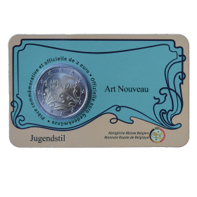 2 Euro Belgicko 2023 - Rok secesie (Francúzska verzia)