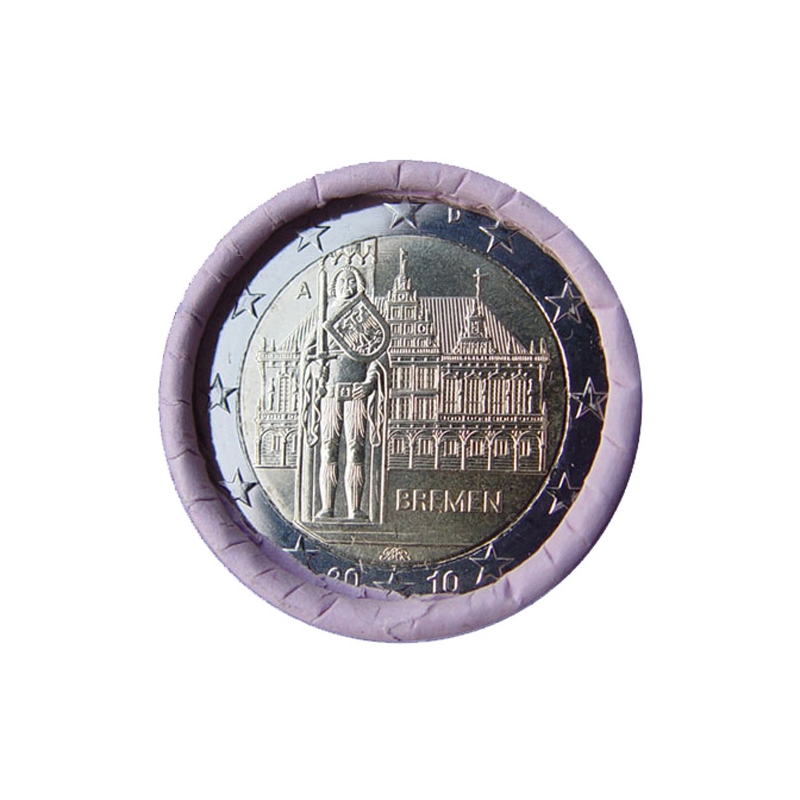 2 Euro Nemecko "A" 2010 - Brémy