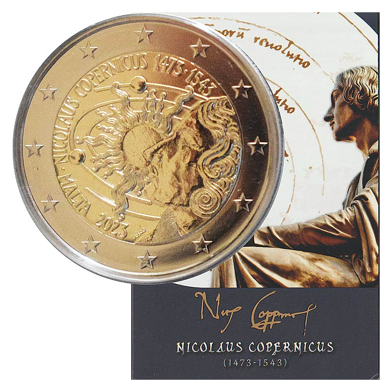 2 Euro Malta 2023 - Nicolaus Copernicus