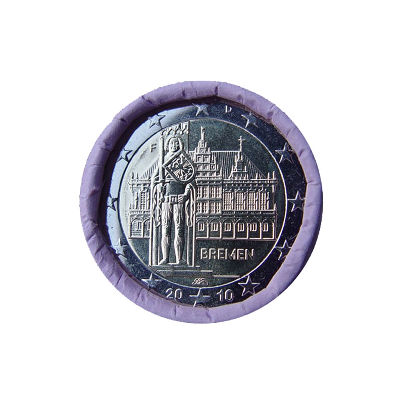 2 Euro Nemecko "F" 2010 - Brémy