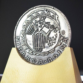 Silver medal Nitra Prince Pribina, variant "B"