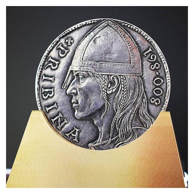 Silver medal Nitra Prince Pribina, variant "B"