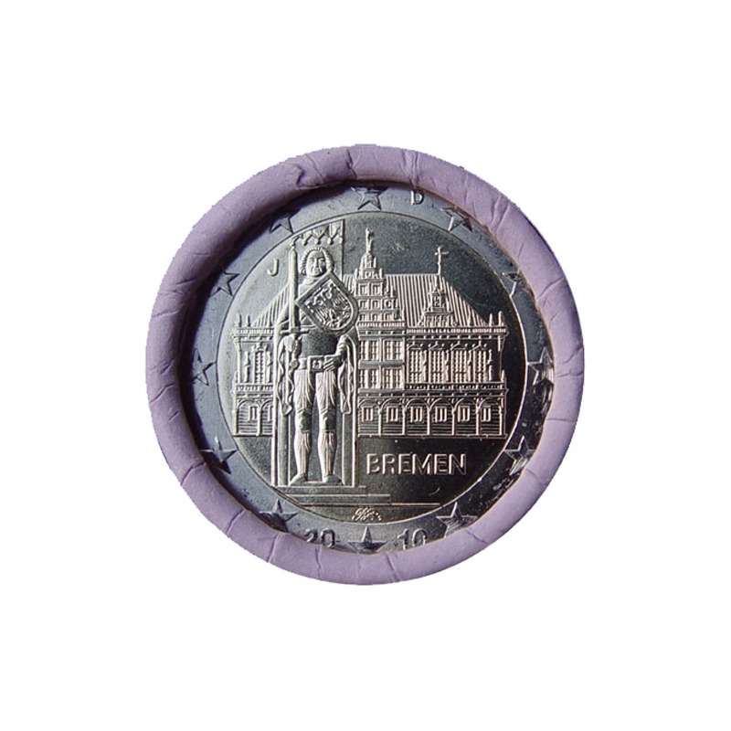 2 Euro Nemecko "J" 2010 - Brémy