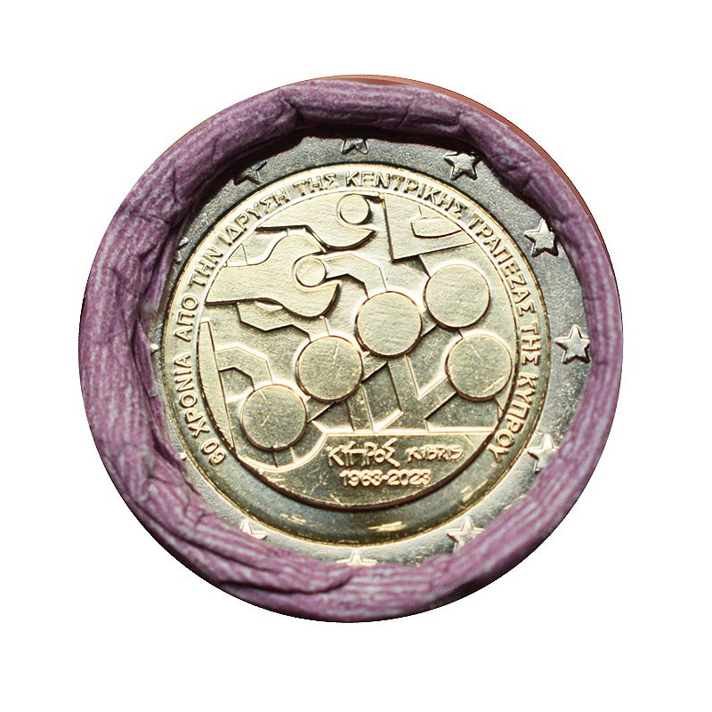 2 Euro Cyprus 2023 - Centrálna banka