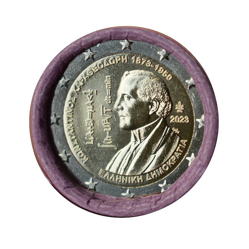 2 Euro Grécko 2023 - Constantin Carathéodory