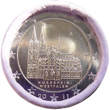 2 Euro / 2011 - Germany - North Rhine-Westphalia: Cologne Cathedral 'A'