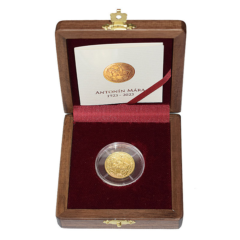 Výročná razba 1923 - 2023 čs. dukátu Antonín Mára
