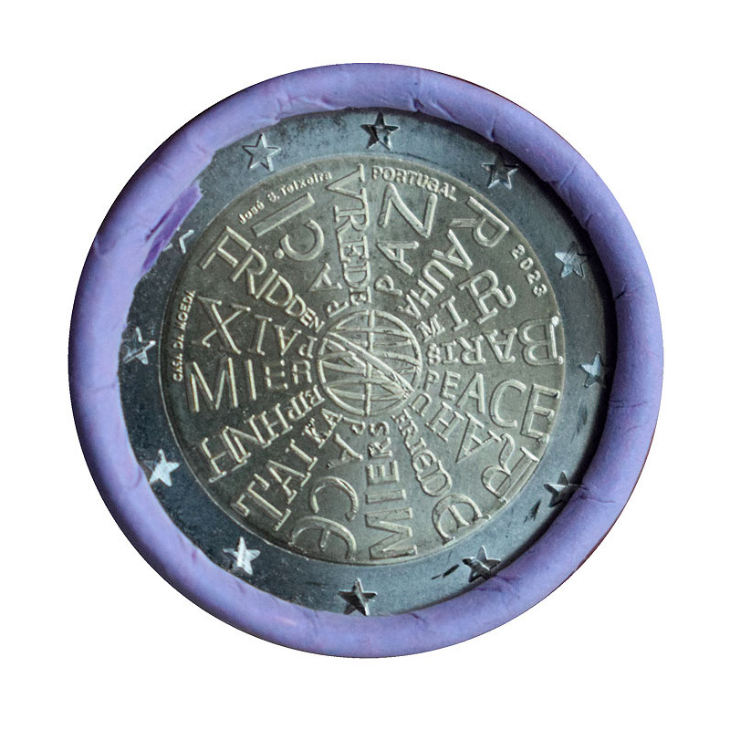 2 Euro Portugalsko 2023 - Mier medzi národmi