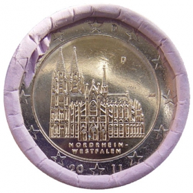 2 Euro / 2011 - Germany - North Rhine-Westphalia: Cologne Cathedral 'D'