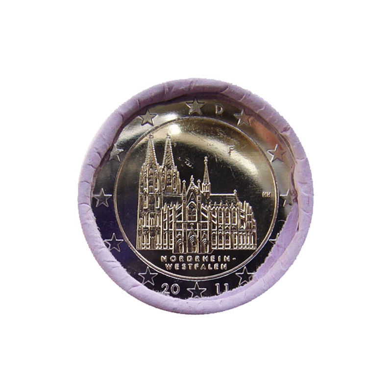 2 Euro Nemecko "F" 2011 - Severné Porýnie-Vestfálsko: Kolínska katedrála