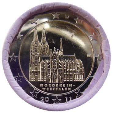 2 Euro Nemecko "F" 2011 - Severné Porýnie-Vestfálsko: Kolínska katedrála