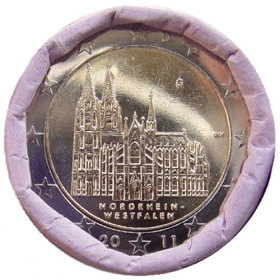 2 Euro Nemecko "G" 2011 - Severné Porýnie-Vestfálsko: Kolínska katedrála