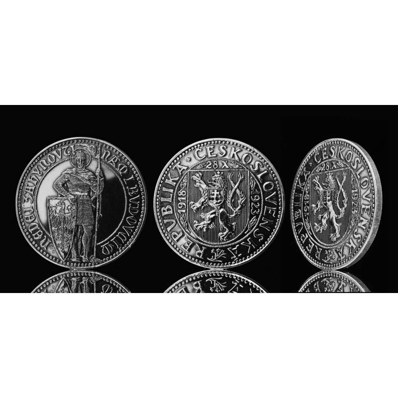 Competition proposals for Czechoslovak ducats minted in silver