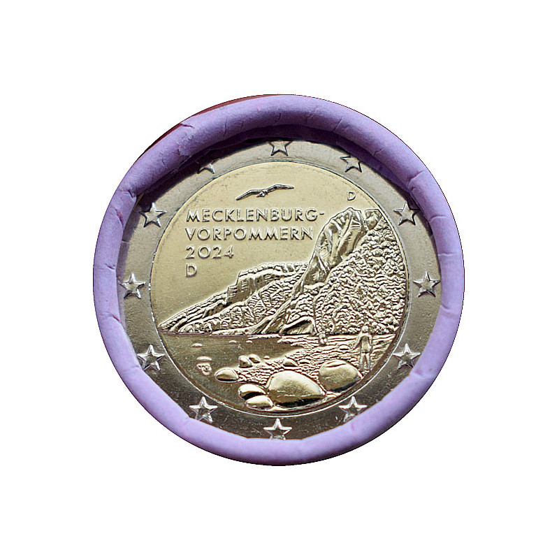 2 Euro Nemecko "D" 2024 - Mecklenburg - Pomoransko